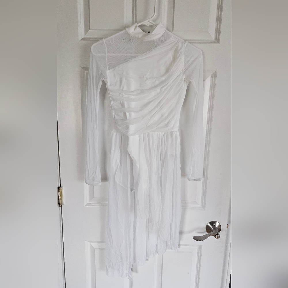 Weissmans 12994 "Bruises" White Dance Costume - Picture 2 of 3